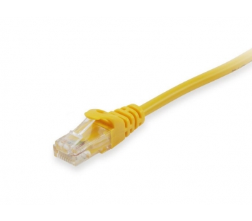 Câble Réseau Cat6 Patchkabel Cat6A U/UTP 2xRJ45 20.00m gelb LSZH - Equip
