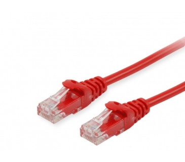 Câble Réseau Cat6 Patchkabel Cat6A U/UTP 2xRJ45 1.00m rot LSZH - Equip