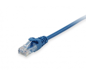 Câble Réseau Cat6 Patchkabel Cat6A U/UTP 2xRJ45 20.00m Blue LSZH - Equip