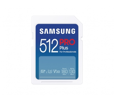 Carte Mémoire SD PRO PLUS 512GB - Samsung