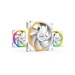 Be Quiet Cooler be quiet! 120*120*25 Light Wings White PWM (3x) - BL100 - Be Quiet