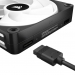 Corsair Cooler CORSAIR 120*120*25 QX120 RGB LED Fan Single - Corsair