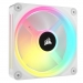 Corsair Cooler CORSAIR 120*120*25 QX120 RGB LED Fan White Single - Corsair