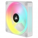 Corsair Cooler CORSAIR 120*120*25 QX120 RGB LED Fan White Single - Corsair