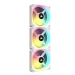 Corsair Cooler CORSAIR 120*120*25 QX120 RGB LED Fan White Single - Corsair