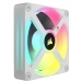 Corsair Cooler CORSAIR 120*120*25 QX120 RGB LED Fan White Single - Corsair