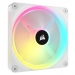 Corsair Cooler CORSAIR 140*140*25 QX140 RGB LED Fan White Single - Corsair