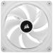 Corsair Cooler CORSAIR 140*140*25 QX140 RGB LED Fan White Single - Corsair