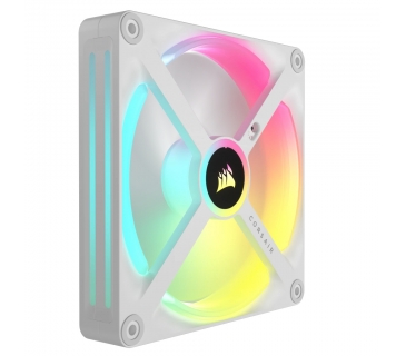 Ventilateurs Boîtier Corsair Cooler CORSAIR 140*140*25 QX140 RGB LED Fan White Single - Corsair