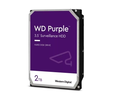 Disque Dur Western Digital WD Purple 2TB SATA 6Gb/s CE HDD 3.5inch internal 256MB Cache 24x7 Bulk - Western Digital