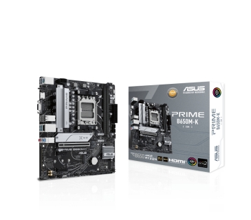 Carte Mère Asus PRIME B650M-K (AMD,AM5,DDR5,mATX) - Asus