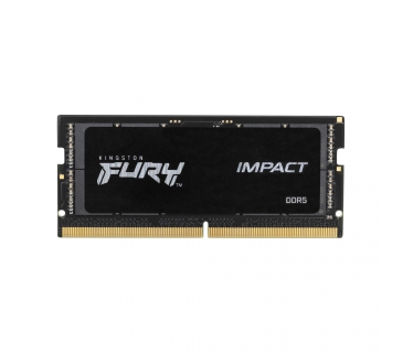 Mémoire pour portable Kingston 16GB 6400MT/s DDR5 CL38 SODIMM FURY Impact XMP - Kingston