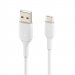 USB-A to USB-C PVC White 1m Twin Pack - Belkin