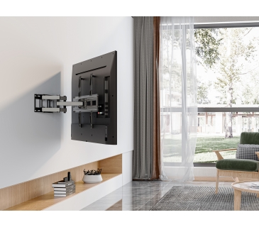Fixation TFT LCD TV Equip Wall Mount 37 -80 /40kg 1TFT 4Gelenke Push-In-Pop - Equip