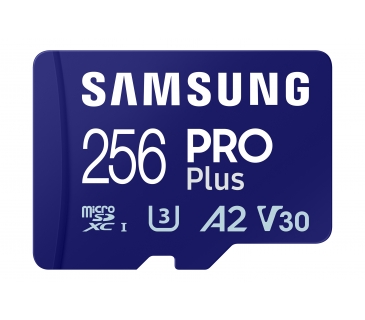 Carte Mémoire MicroSD PRO PLUS with Reader 256GB - Samsung