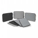 Dicota Dicota Skin FLOW 13-14.1 grey/green