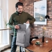 Dicota DICOTA Eco Backpack MOTION 13-15.6inch Light Grey