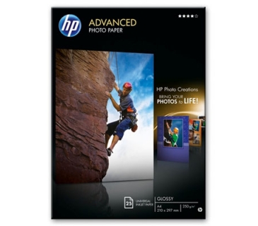 Papier HP AdvancedPhoto Paper Q5456A A4, 25 vel, 250gr. glossy - HP