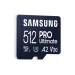 SD MicroSD Card 512GB Samsung SDXC PRO Ulti.(Class10) Adap retail - Samsung