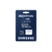 SD MicroSD Card 512GB Samsung SDXC PRO Ulti.(Class10) Adap retail - Samsung
