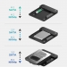 Icy Box Clone Station Docking IcyBox 2,5 3,5 M.2 SATA NVMe USB3.2 retail - Icy Box