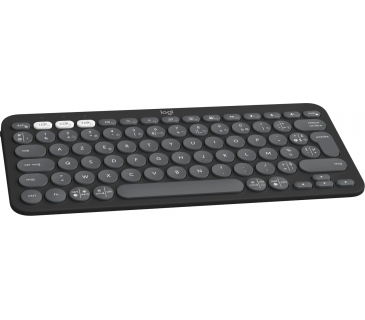 Clavier Logitech Pebble Keys 2 K380s TONAL GRAPHITE FRA B - Logitech