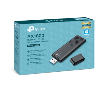 Carte Réseau Wifi TP-Link AX1800 Dual Band Wi-Fi 6 Wireless USB Ad - TP-Link