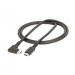 3ft (1m) Rugged Right Angle USB-C Cable - Startech