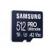 SD MicroSD Card 512GB Samsung SDXC PRO Ulti.(Class10) Read retail - Samsung