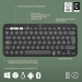 Clavier Logitech Pebble 2 Combo for Mac TONAL GRAPHITE FR - Logitech