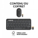 Clavier Logitech Pebble 2 Combo for Mac TONAL GRAPHITE FR - Logitech