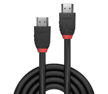 Câble Ecran Lindy HDMI Cable High Speed Black Line 2m