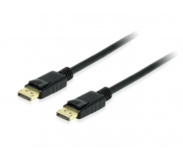 Câble Ecran DisplayPort 1.4 St/St 1.0m 8K/60Hz komp.HDCP Black - Equip