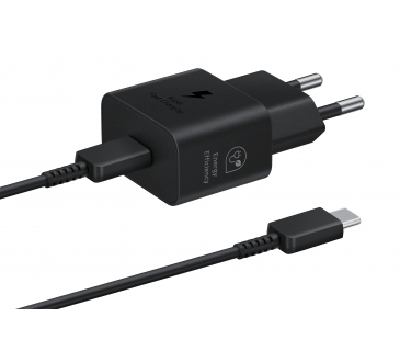 Charger Samsung Schnellladegerat EP-T2510 USB Type-C 25W black - Samsung