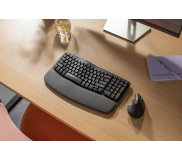 Clavier Logitech Wave Keysergonomic KB GRAPHITE NLB UNIV. - Logitech
