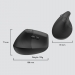 Logitech LIFT FOR BUSINESS LEFT - GRAPHITE / Black - EMEA - Logitech