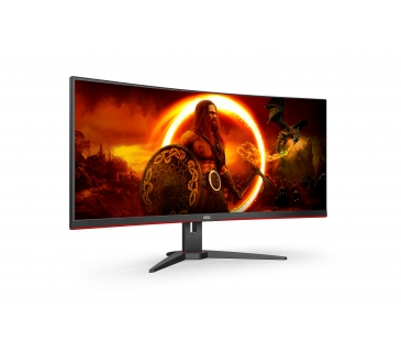 Moniteur Aoc 34.0 Inch - CU34G2XE/BK 144Hz VA Curved 3440x1440 21:9 - Aoc