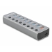 DELOCK HUB USB 3.2Gen1 7Port +Schnellladeport +USB-C PD 3.0