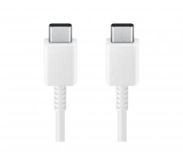 Charger Samsung Galaxy Fast Charger 3Amp Cable USB Type C to USB-C 1.8m White - Samsung