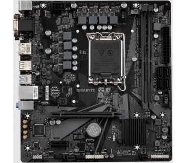 Carte Mère Gigabyte H610M S2H V2 (H610,S1700,mATX,DDR5) - Gigabyte