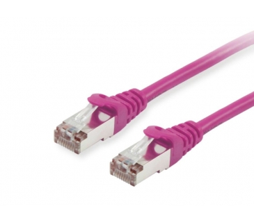 Câble Réseau Cat6 Patchkabel Cat6 S/FTP 2xRJ45 25.00m lila - Equip