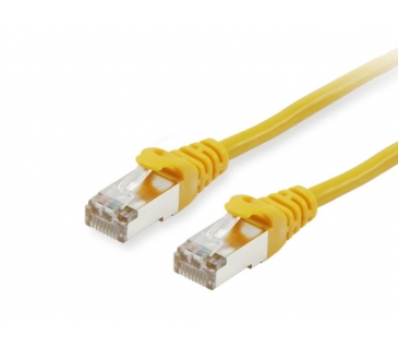 Câble Réseau Cat6 Patchkabel Cat6 S/FTP 2xRJ45 0.15m gelb - Equip