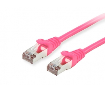 Câble Réseau Cat6 Patchkabel Cat6 S/FTP 2xRJ45 30.00m pink - Equip