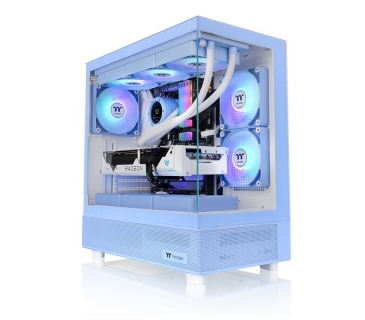 Boîtier Thermaltake View 270 TG Midi Tower ARGB Hyndran. Blue retail - Thermaltake