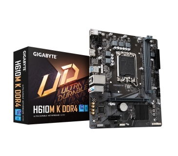 Carte Mère Gigabyte H610M K DDR4 (H610,S1700,mATX,Intel) - Gigabyte
