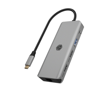 Docking Disque Dur Icy Box Dockingstation IcyBox 9-in-1 mobile USB 3.2 Gen 1 Type-C retail - Icy Box