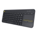 Clavier Logitech Wireless Touch KBD K400 Plus Black NDX - Logitech
