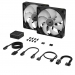 Corsair RX RGB Series iCUE LINK RX140 RGB 140mm RGB Fan Dual Fan Kit - Corsair