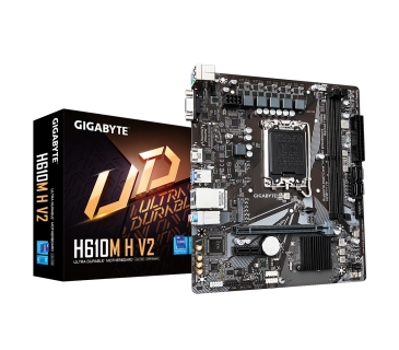 Carte Mère Gigabyte 1700 Gigabyte H610M H V2 mATX - Gigabyte