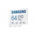 EVO PLUS microSD 64GB 2024 incl. SD Adapter memory card UHS-I U3 Full HD and 4K UHD 160MB/s read BE (P) - Samsung